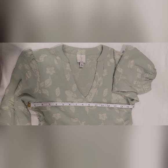 Joie Olive Textured Long Sleeve Dress - Picture 8 of 8